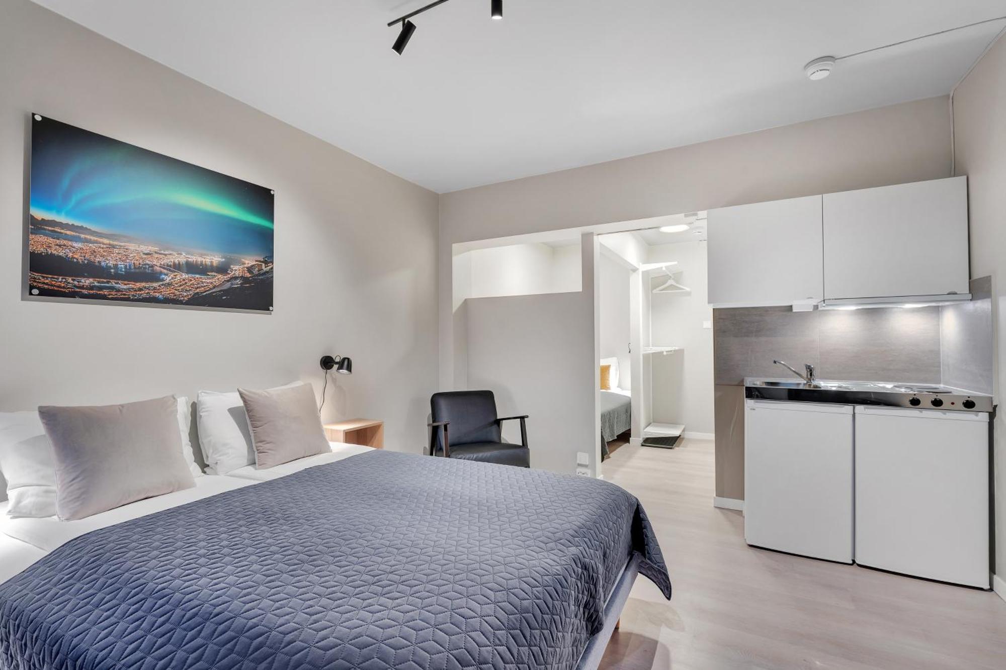 Bispegata 5 - Studio Apartment Hotel Tromsø Eksteriør billede