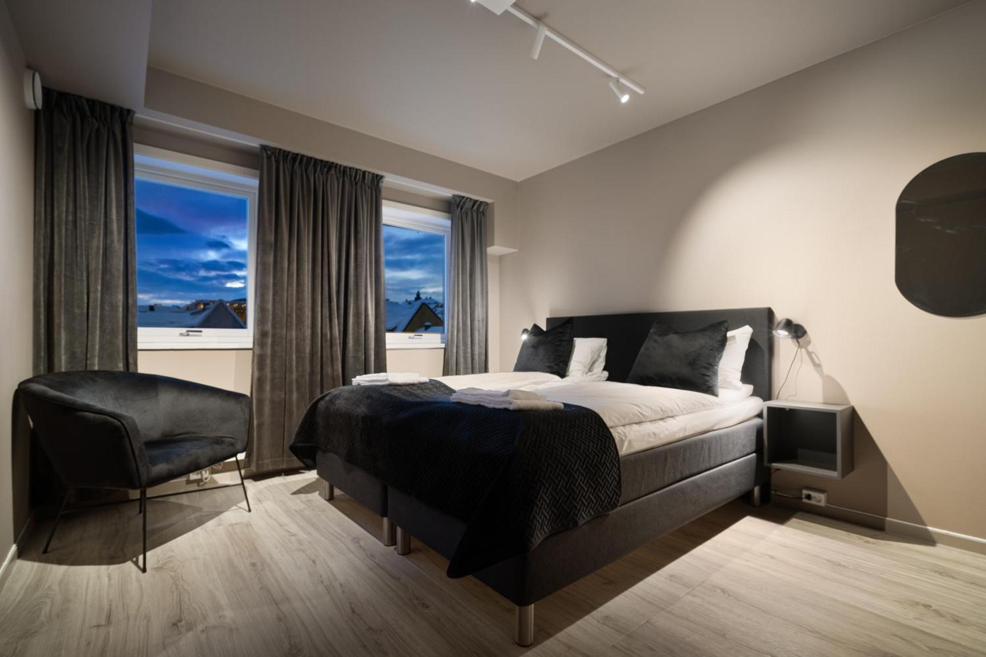 Bispegata 5 - Studio Apartment Hotel Tromsø Eksteriør billede
