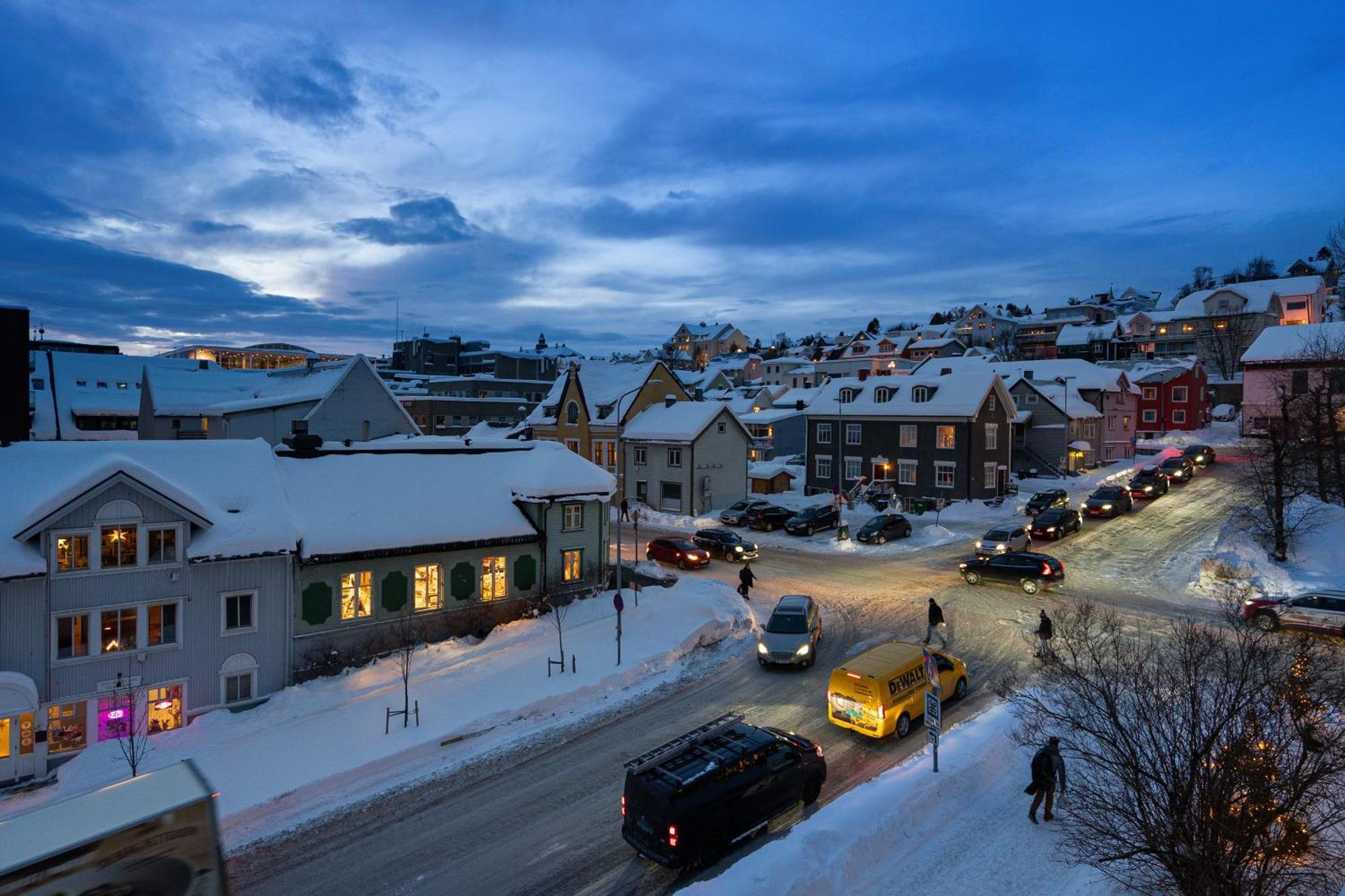 Bispegata 5 - Studio Apartment Hotel Tromsø Eksteriør billede